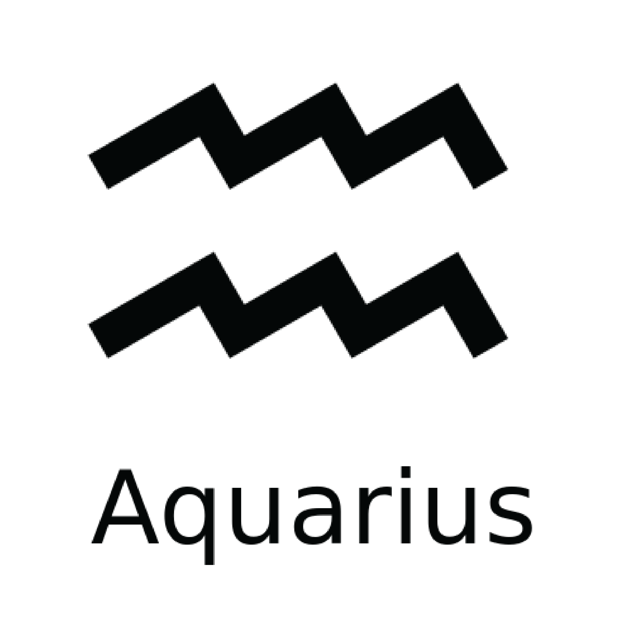 Aquarius symbol