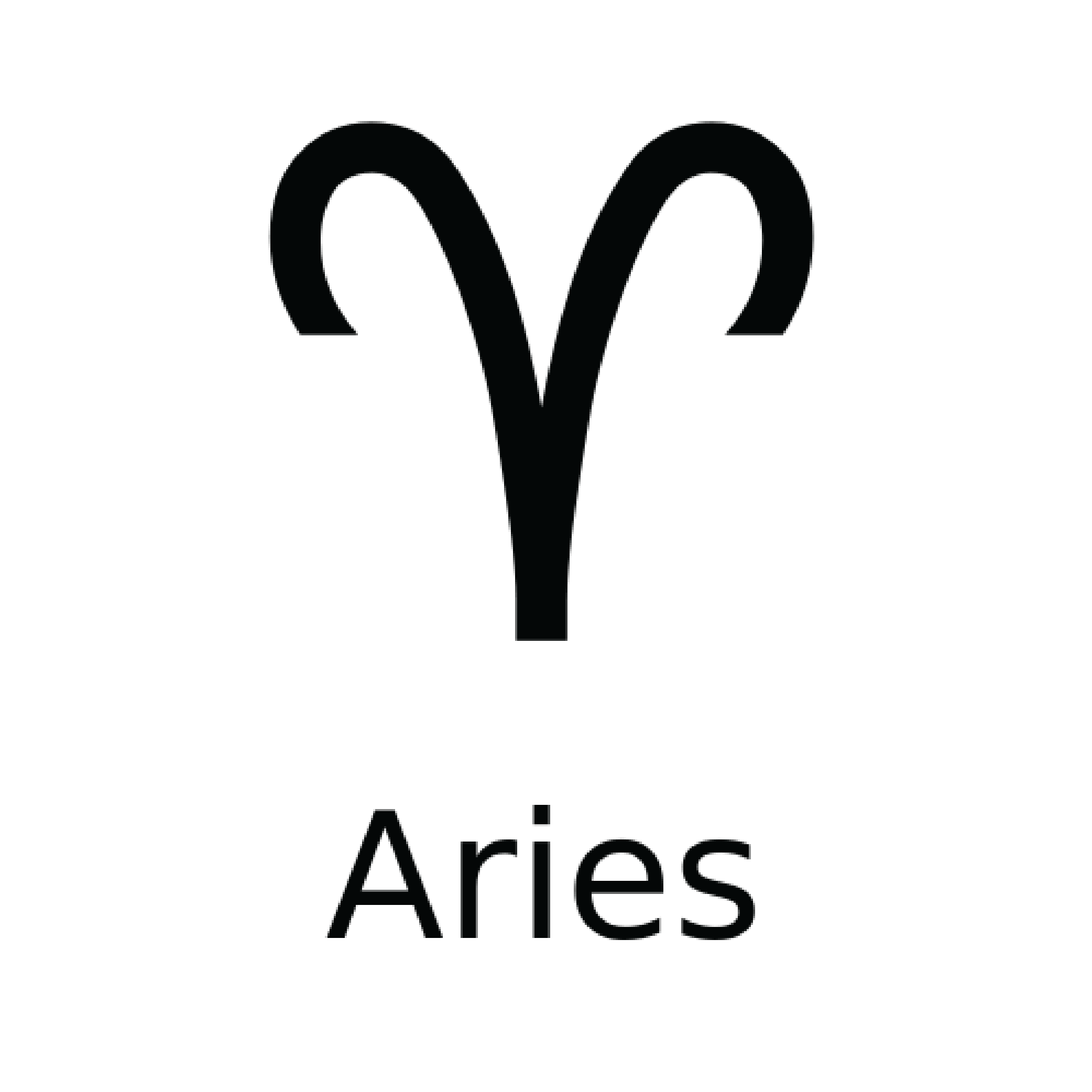 Aries symbol